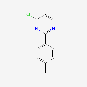 molecular formula C11H9ClN2 B1461377 4-Chloro-2-(4-methylphenyl)pyrimidine CAS No. 1156238-11-7