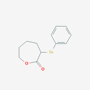 3-(Phenylselanyl)oxepan-2-one