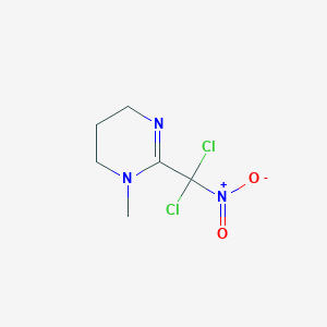 2-[Dichloro(nitro)methyl]-1-methyl-1,4,5,6-tetrahydropyrimidine