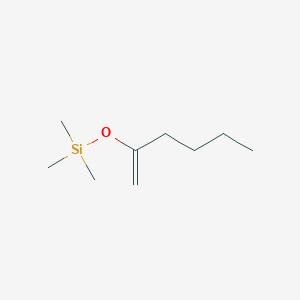 Silane, trimethyl[(1-methylenepentyl)oxy]-