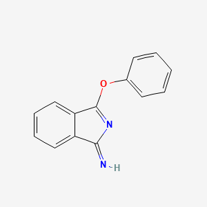 3-Phenoxy-1H-isoindol-1-imine