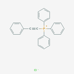 molecular formula C26H20ClP B14613975 Triphenyl(phenylethynyl)phosphanium chloride CAS No. 60896-12-0