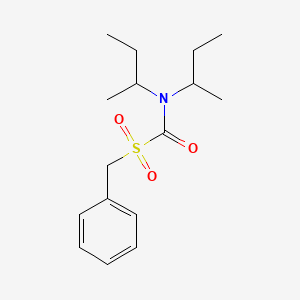 [Di(butan-2-yl)amino](phenylmethanesulfonyl)methanone