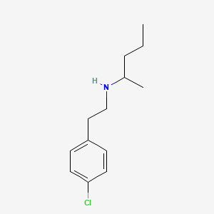 molecular formula C13H20ClN B1461402 [2-(4-Chlorophenyl)ethyl](pentan-2-yl)amine CAS No. 1040046-28-3