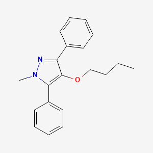 4-Butoxy-1-methyl-3,5-diphenyl-1H-pyrazole