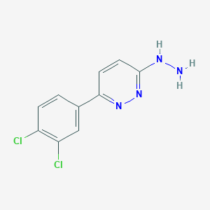 molecular formula C10H8Cl2N4 B14614048 Agn-PC-00FY4L CAS No. 60499-84-5