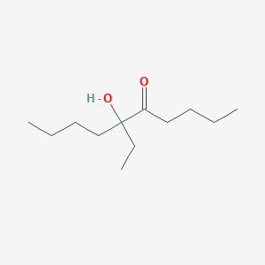 6-Ethyl-6-hydroxydecan-5-one