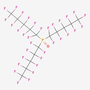 Oxo[tris(undecafluoropentyl)]-lambda~5~-phosphane