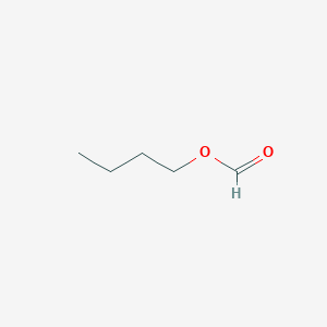 molecular formula C5H10O2<br>HCOO(CH2)3CH3<br>C5H10O2 B146142 甲酸丁酯 CAS No. 592-84-7