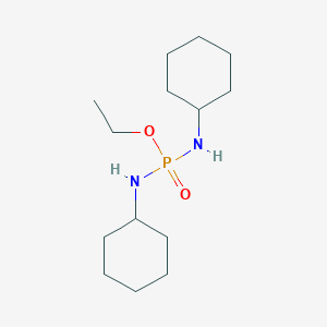 Ethyl N,N'-dicyclohexylphosphorodiamidate