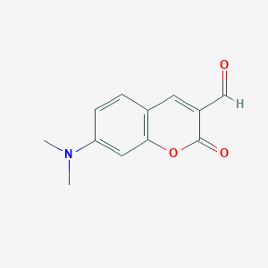 7-(Dimethylamino)-2-oxo-2H-1-benzopyran-3-carbaldehyde