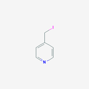 molecular formula C6H6IN B146143 4-(碘甲基)吡啶 CAS No. 138761-37-2