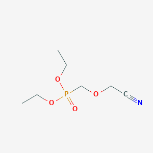 molecular formula C7H14NO4P B14614300 Diethyl [(cyanomethoxy)methyl]phosphonate CAS No. 59463-48-8