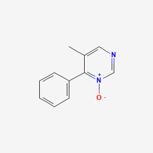 5-Methyl-1-oxo-6-phenyl-1lambda~5~-pyrimidine