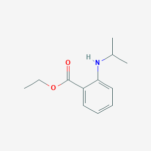 molecular formula C12H17NO2 B1461437 Ethyl 2-[(propan-2-yl)amino]benzoate CAS No. 851279-18-0