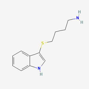 4-[(1H-Indol-3-yl)sulfanyl]butan-1-amine