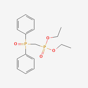 Phosphonic acid, [(diphenylphosphinyl)methyl]-, diethyl ester