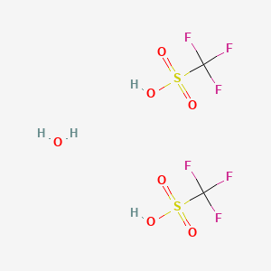 Trifluoromethanesulfonic acid;hydrate