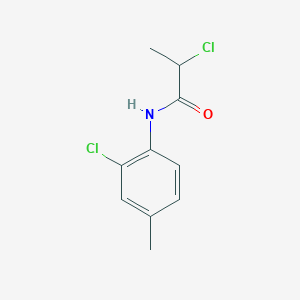 molecular formula C10H11Cl2NO B1461451 2-chloro-N-(2-chloro-4-methylphenyl)propanamide CAS No. 1040079-49-9