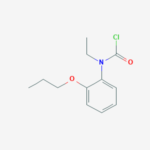 Carbamic chloride, ethyl(2-propoxyphenyl)-