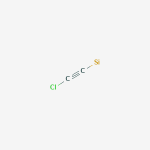 molecular formula C2ClSi B14614571 Silylethynyl chloride 