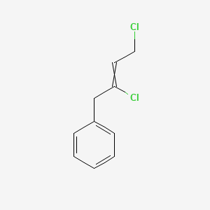 molecular formula C10H10Cl2 B14614573 (2,4-Dichlorobut-2-en-1-yl)benzene CAS No. 59741-82-1