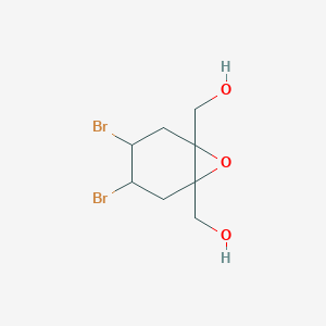 7-Oxabicyclo[4.1.0]heptane-1,6-dimethanol, 3,4-dibromo-