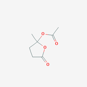 2-Methyl-5-oxotetrahydro-2-furanyl acetate