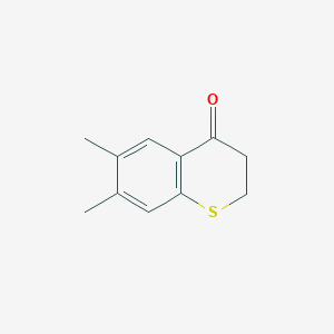 6,7-dimethyl-3,4-dihydro-2H-1-benzothiopyran-4-one