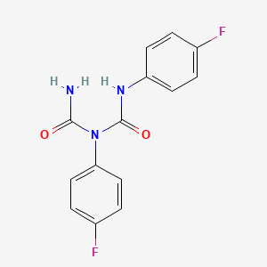 N,N-Bis(4-fluorophenyl)-2-imidodicarbonic diamide