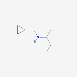 (Cyclopropylmethyl)(3-methylbutan-2-yl)amine