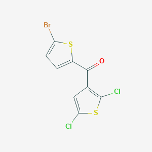 (5-Bromothiophen-2-yl)(2,5-dichlorothiophen-3-yl)methanone