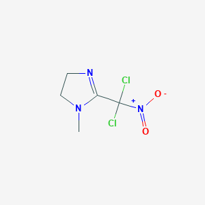 2-[Dichloro(nitro)methyl]-1-methyl-4,5-dihydro-1H-imidazole