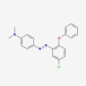 4-[(E)-(5-Chloro-2-phenoxyphenyl)diazenyl]-N,N-dimethylaniline