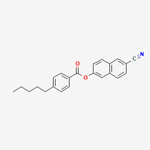 (6-cyanonaphthalen-2-yl) 4-pentylbenzoate