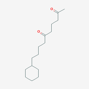 10-Cyclohexyldecane-2,6-dione