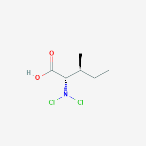 molecular formula C6H11Cl2NO2 B14614939 N,N-Dichloro-L-isoleucine CAS No. 59384-07-5