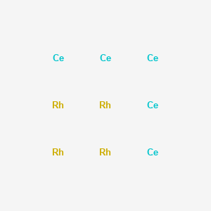 molecular formula Ce5Rh4 B14614954 Cerium;rhodium CAS No. 60570-51-6