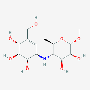 molecular formula C14H25NO8 B146150 Methyl 1'-epiacarviosin CAS No. 140148-00-1