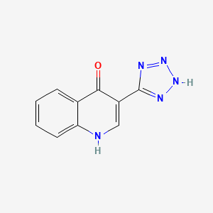 3-(1,2-Dihydro-5H-tetrazol-5-ylidene)quinolin-4(3H)-one