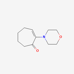 2-(Morpholin-4-yl)cyclohept-2-en-1-one