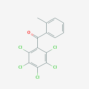 (2-Methylphenyl)(pentachlorophenyl)methanone