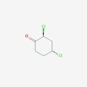 (2S,4R)-2,4-Dichlorocyclohexan-1-one