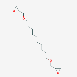 molecular formula C16H30O4 B14615169 2,2'-[Decane-1,10-diylbis(oxymethylene)]bis(oxirane) CAS No. 60553-09-5