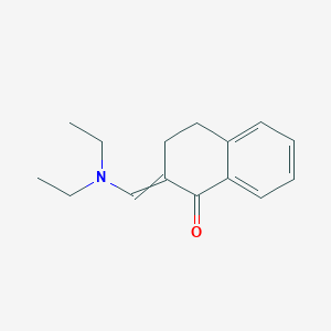 2-[(Diethylamino)methylidene]-3,4-dihydronaphthalen-1(2H)-one