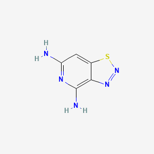 1,2,3-Thiadiazolo[4,5-c]pyridine-4,6-diamine