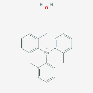 molecular formula C21H23OSn B14615261 CID 73179000 