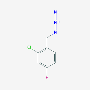 B1461527 1-(Azidomethyl)-2-chloro-4-fluorobenzene CAS No. 622372-78-5