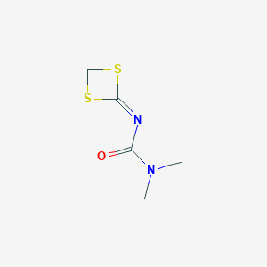 N'-1,3-Dithietan-2-ylidene-N,N-dimethylurea