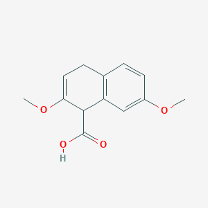 1-Naphthalenecarboxylic acid, 1,4-dihydro-2,7-dimethoxy-